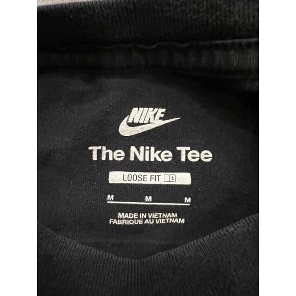 Nike Mens Black 2021 Just Do It Kicks So Clean Graphic Print T-Shirt Size M - Picture 7 of 12